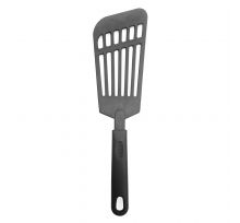 Black Nylon Slotted Spatula