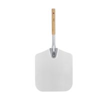 Pizza Peel Aluminum with Wood Handle 12"x14" 26" Overall Length