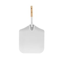 Pizza Peel Aluminum with Wood Handle 14"x16" 26" Overall Length