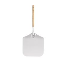Pizza Peel Aluminum with Wood Handle 14"x16" 34" Overall Length