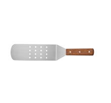 Turner Perforated Stainless Steel with Wood Handle 8-1/4" 