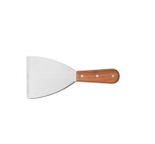Scraper Grill Stainless Steel with Wood Handle Large 4-7/8" 