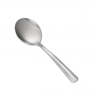 Dominion Bouillon Spoon, 18/0 Medium Weight