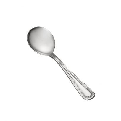 Pearl Bouillon Spoon 18/0 Heavyweight 6-1/4"