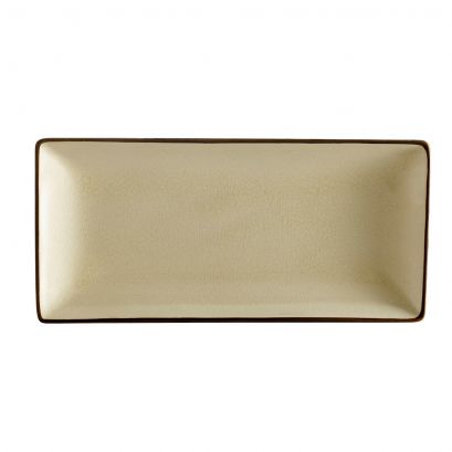 Rect. Platter Creamy White 11 1/2"