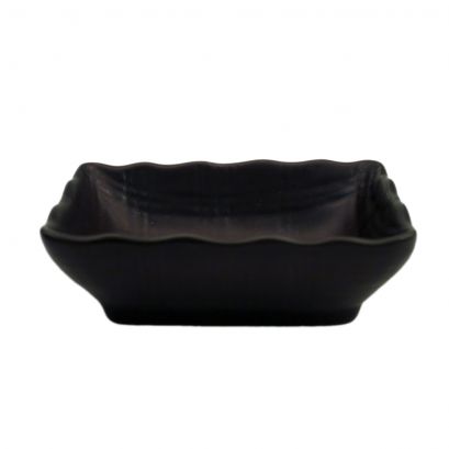 Sauce Dish Non-Glare Glaze Black 3 1/4"