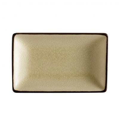Rect. Platter Creamy White 8 1/2"