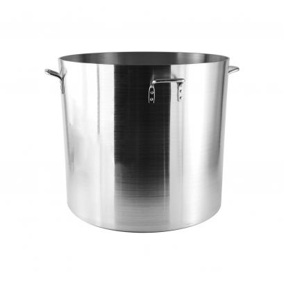 120 qt. Extra Heavy-Duty Aluminum Stock Pot with 4 Handles