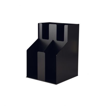 2-Tier Black Cup/Lid Organizer 2-Stack 