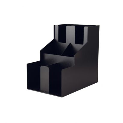 3-Tier Black Cup/Lid Organizer 2-Stack 
