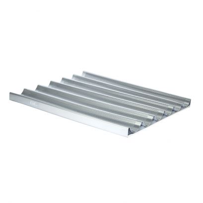 French Baguette Pan AL 26" x 18" 6-Loaf
