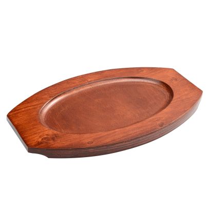 Underliner Wooden Oval for 12" Platter 13-1/4"