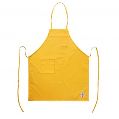 Chef's Pride Bib Apron Full Length w/ Pocket Yellow