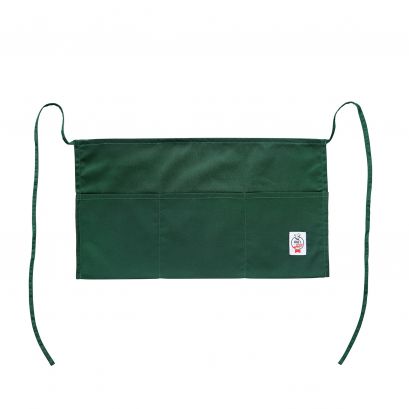 Chef's Pride Waist Apron 3-Pocket Green