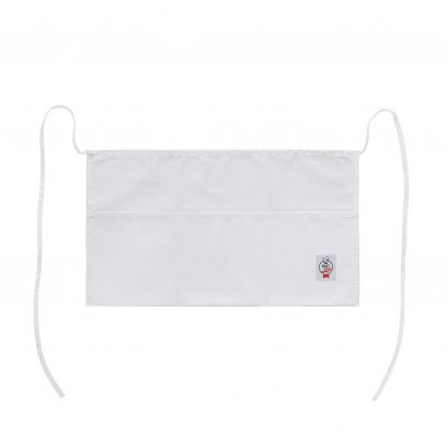 Chef's Pride Waist Apron 3-Pocket White