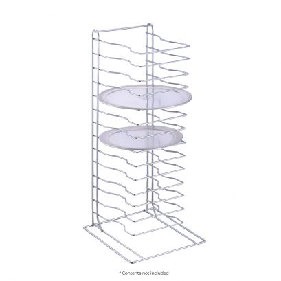 Pizza Pan Rack Chrome-Plate 15-Tier