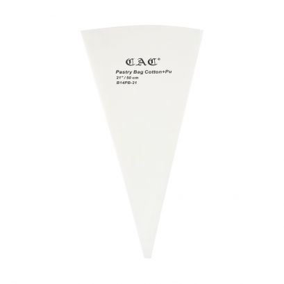 Pastry Bag PU-Lined Cotton 21"