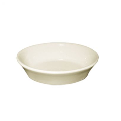 Oval Baking Dish BoneW 6oz 5 1/2"