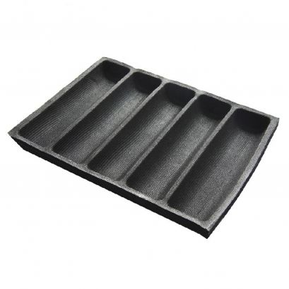 Bread Mold Sub Sandwich Silicone 5-Roll 12" 