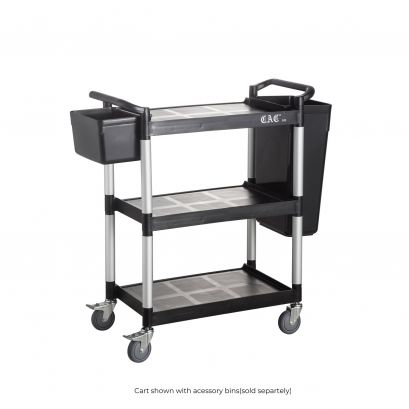 Utility Cart Black 31-7/8x17-1/8x35-7/8"H