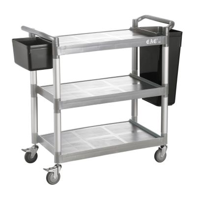 Utility Cart Gray 40-1/8x19-3/4x37-3/4"H