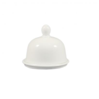 Butter Dish W/ Lid 1oz 3 1/2"