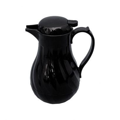 Insulated Beverage Server Swirl Black 20oz