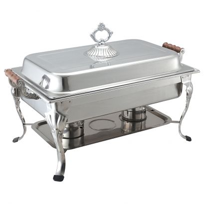 Welsh 8 qt. Stainless Steel Chafer Full Size
