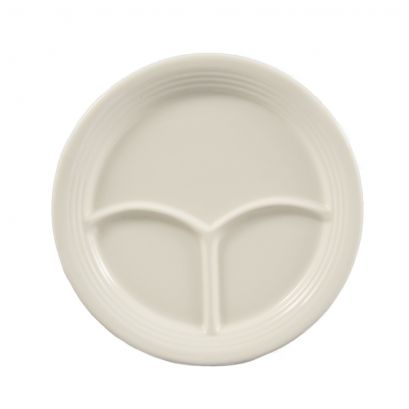 3 Compartment Round Plate 12"