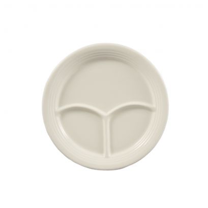 3 Compartment Round Plate 9 1/2"