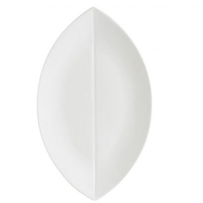 Leaf Shape Flat Platter 16"