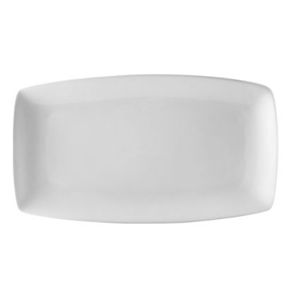 Coupe Curved Rect. Platter 12"