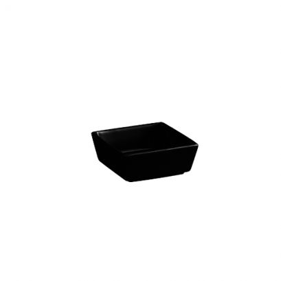 Square Bowl Black 5oz 3 1/2"