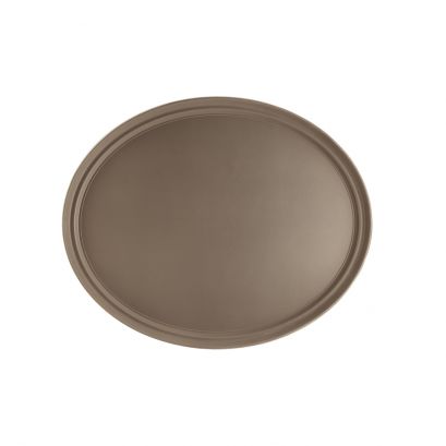 Oval Non-Slip Fiberglass Tray 27 x 22"