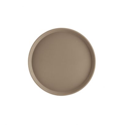 11", Round Non-Slip Fiberglass Tray