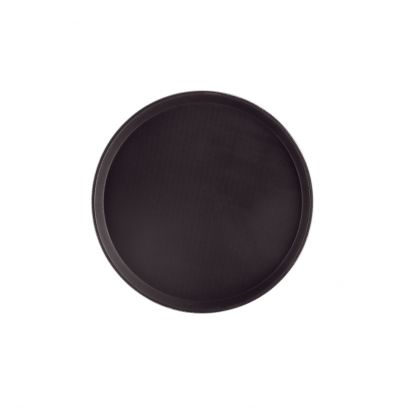 14", Round Non-Slip Fiberglass Tray