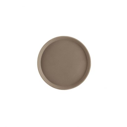14", Round Non-Slip Fiberglass Tray