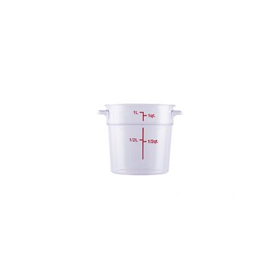 1QT Food Storage Container, Clear