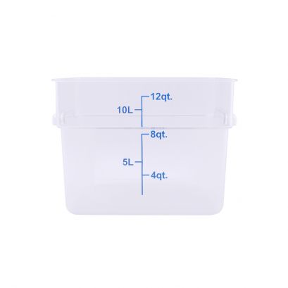 12QT Food Storage Container, Clear