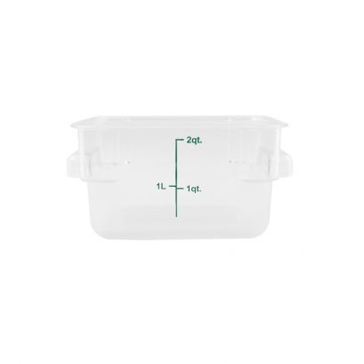 2QT Food Storage Container, Clear