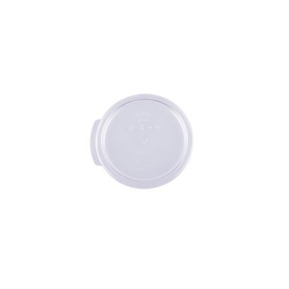 Cover for 1QT Round Food Storage Container, Clear