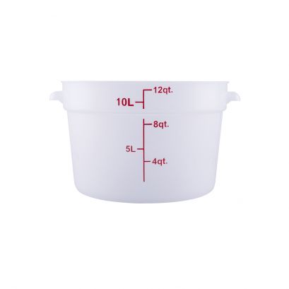 12QT Food Storage Container, Translucent