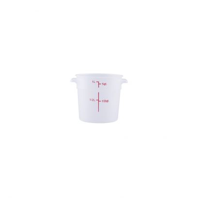 1QT Food Storage Container, Translucent