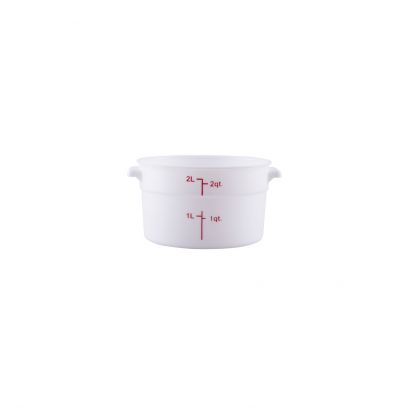 2QT Food Storage Container, Translucent