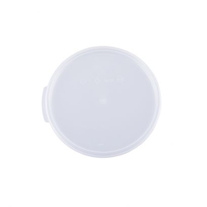 Cover for 6QT 8QT Round Food Storage Container, Translucent