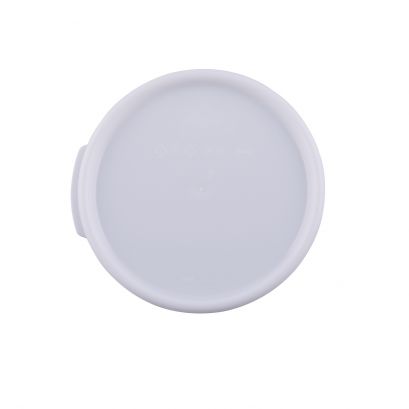 Cover for 1QT Round Food Storage Container, White