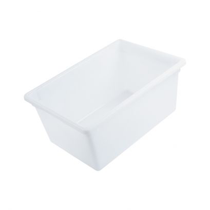 White Storage Box Full Size 15"