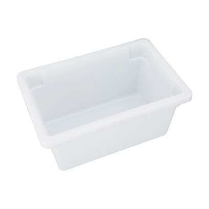 White Storage Box Half Size 9"