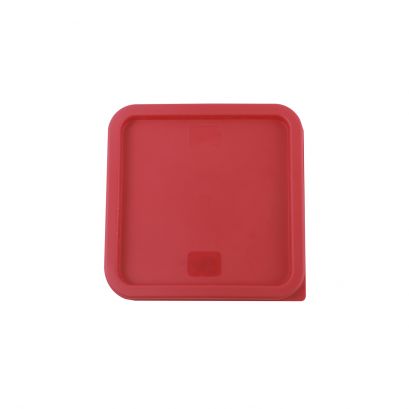 Cover for 6QT 8QT Square Food Storage Container, Red