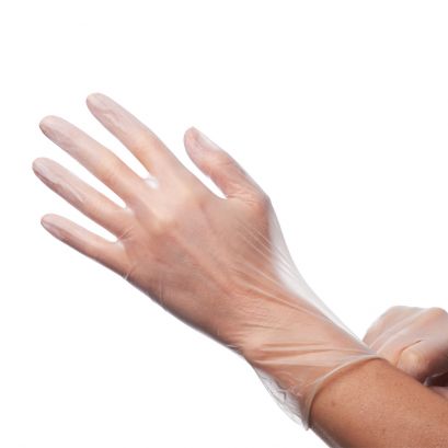 Glove Disposable Vinyl Large 100/Pack